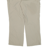 COLUMBIA Womens Trousers Green Relaxed Straight Nylon W34 L26