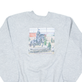 RUSSELL ATHLETIC Love Sport And Passion Womens Sweatshirt Grey M