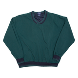 WINNER MATE Mens Sweatshirt Green V-Neck L