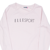 ELLE SPORTS Womens Sweatshirt Pink XS
