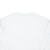 DKNY Cropped Womens Sweatshirt White XL