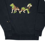 BULL ROT Mens Sweatshirt Black L