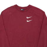 NIKE Mens Sweatshirt Maroon M