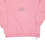 Winter Flowers Womens Sweatshirt Pink M