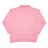 Winter Flowers Womens Sweatshirt Pink M