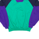 PUMA Womens Sweatshirt Purple 1/4 Zip M