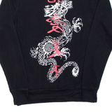 BRAVE SOUL Mens Sweatshirt Black XS