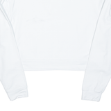EA7 EMPORIO ARMANI Cropped Womens Sweatshirt White M
