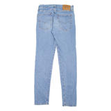 LEVI'S 512 BIG E Jeans Mens Blue Slim Tapered Stone Wash W30 L34