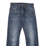 LEVI'S 505 Jeans Mens Blue Regular Straight Stone Wash W29 L28
