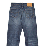 LEVI'S 505 Jeans Mens Blue Regular Straight Stone Wash W29 L28