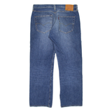LEVI'S 501 BIG E Jeans Mens Blue Regular Straight Stone Wash W33 L29