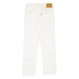 LEVI'S 510 Jeans Mens Cream Slim Skinny W27 L26