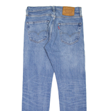 LEVI'S 502 Jeans BIG E Mens Blue Regular Tapered Stone Wash W29 L30