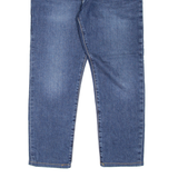 LEVI'S 512 BIG E Jeans Mens Blue Slim Tapered Stone Wash W33 L25