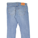LEVI'S 512 Jeans Mens Blue Slim Tapered Stone Wash W33 L32