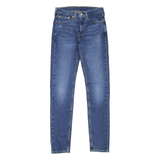 LEVI'S 519 Jeans Hi-Ball Mens Blue Slim Skinny Stone Wash W28 L30