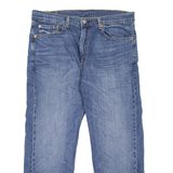 LEVI'S 514 Jeans Mens Blue Slim Straight Stone Wash W36 L26