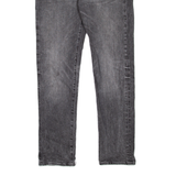 LEVI'S 502 Jeans BIG E Mens Grey Regular Tapered Stone Wash W31 L32