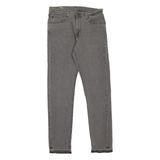 LEVI'S 511 BIG E Jeans Mens Grey Slim Straight W33 L34
