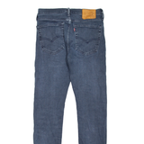 LEVI'S 519 BIG E Jeans Mens Blue Slim Skinny Stone Wash W28 L32