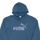 PUMA Mens Blue Hoodie Pullover L