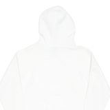 ADIDAS Womens White Hoodie Pullover M