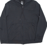 ADIDAS Womens Black Hoodie Full Zip 2XL