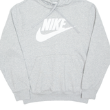NIKE Womens Grey Hoodie Pullover S
