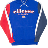 ELLESSE Womens Blue Hoodie Pullover M