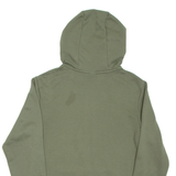 NIKE Mens Green Hoodie Pullover S