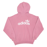 ADIDAS Oversized Womens Pink Hoodie Pullover UK 6