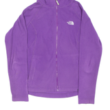 THE NORTH FACE Womens Purple Hoodie Full Zip S