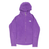 THE NORTH FACE Womens Purple Hoodie Full Zip S