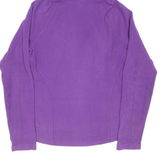 THE NORTH FACE Womens Purple Hoodie Full Zip S