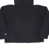 CHAMPION Cropped Womens Black Hoodie Pullover XS