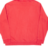 NIKE Brillion Basketball Mens Red Hoodie Pullover L