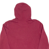 NIKE Womens Maroon Hoodie Pullover L