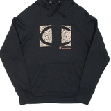 CHAMPION Womens Black Hoodie Pullover S