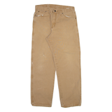 DICKIES Mens Trousers Beige Regular Straight W34 L30