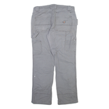 DICKIES Carpenter Womens Trousers Grey Regular Straight W32 L29
