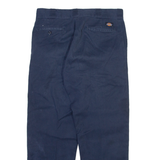 DICKIES 874 Workwear Mens Trousers Blue Regular Straight W32 L28