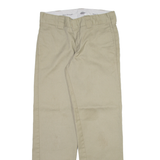 DICKIES Mens Trousers Beige Slim Straight W30 L30