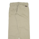 DICKIES Mens Trousers Beige Slim Straight W30 L30