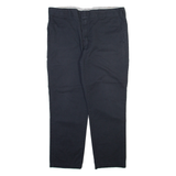 DICKIES Mens Trousers Black Slim Tapered W38 L28