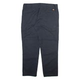 DICKIES Mens Trousers Black Slim Tapered W38 L28