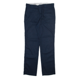 DICKIES 776f Womens Trousers Blue Regular Straight W32 L31