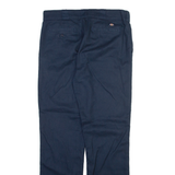 DICKIES 776f Womens Trousers Blue Regular Straight W32 L31
