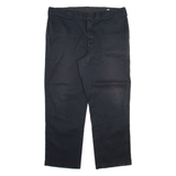 DICKIES Mens Trousers Black Regular Straight W40 L30