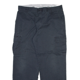 DICKIES Cargo Mens Trousers Grey Relaxed Straight W38 L32